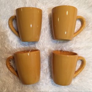 🌵BOGO🌵 Corsica Home mustard yellow coffee mugs